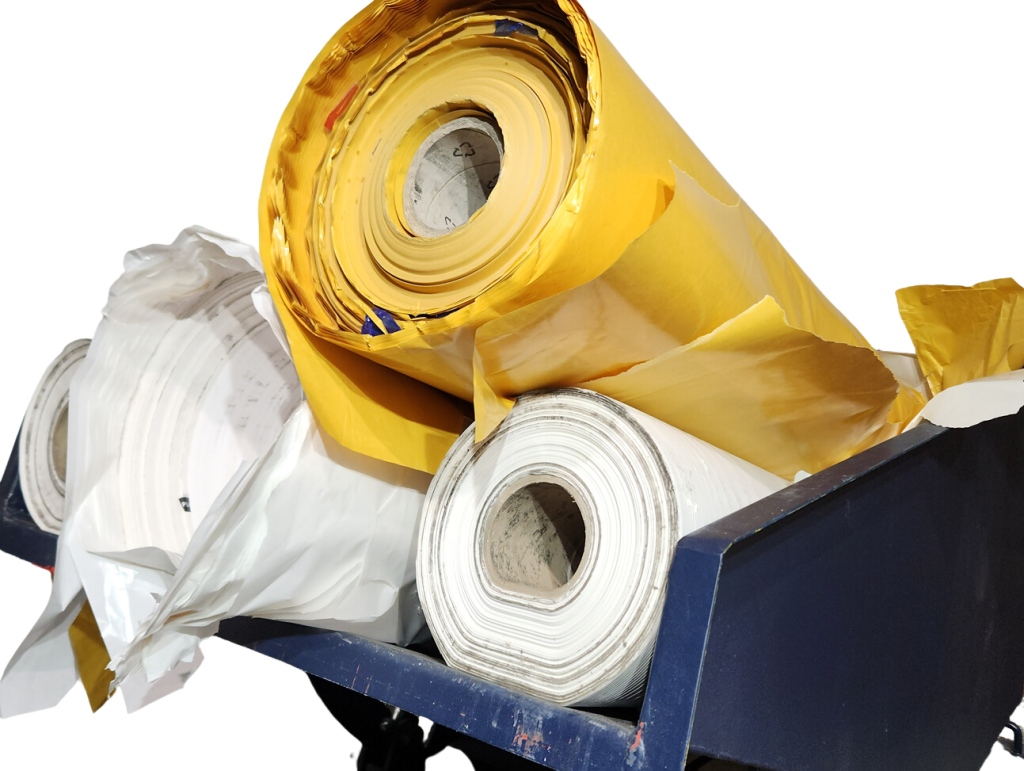 Sustainable silicone release paper recycling